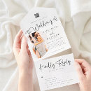 Search for 3 in 1 wedding invitations Budget