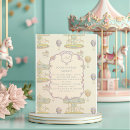 Search for vintage carousel invitations Carnival