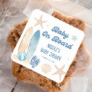 Search for ocean surf stickers Beach baby shower