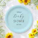 Search for baby shower plates Blue
