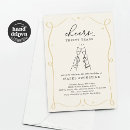 Search for drink birthday invitations Hand drawn