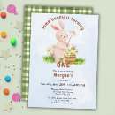 Search for baby turning one invitations Watercolor