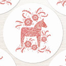 Search for nordic stickers Dala horse