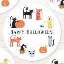 Search for fall cat stickers Spooky