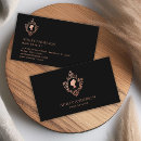 Search for crest business cards Elegant