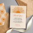 Search for for coming thank you cards Bohemian