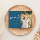 Search for blue graduation invitations College