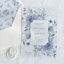 Search for french toile invitations Elegant