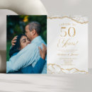 Search for gold 50th wedding anniversary invitations Cheers to 50 years