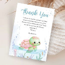 Search for sea turtle thank you cards Baby shower