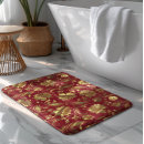 Search for burgundy bath mats Red