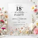Search for rustic 18th birthday invitations Modern