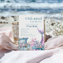 Search for little mermaid baby shower invitations Flowers