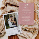 Search for pink floral invitations Modern