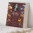 Search for burgundy sweet 16 invitations 16th birthday party