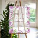 Search for lavender wedding signs Welcome
