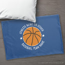 Search for basketball pillowcases Team