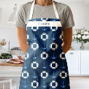 Search for nautical anchor aprons Captain