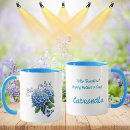 Search for blue hydrangea mugs Elegant