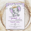 Search for sweet little peanut invitations Girl