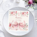 Search for floral baby shower napkins Baby in bloom