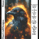 Search for crow tissue paper Mystical