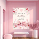 Search for floral bridal shower welcome signs Pink