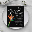 Search for bird thank you cards Black and white