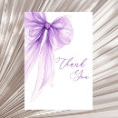 Search for purple ribbon cards Bow