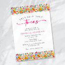 Search for taco bout a baby shower invitations Floral
