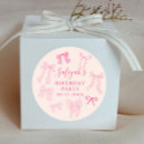 Search for cute bow stickers Coquette