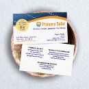 Search for clean energy business cards Installation