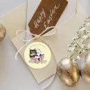 Search for cute pink bunny stickers Bow