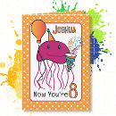 Search for jellyfish cards Under the sea