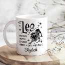 Search for zodiac leo mugs Black and white