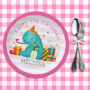 Search for girl dinosaur plates Jurassic