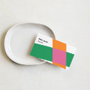 Search for geometric shape business cards Trendy