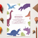 Search for dinosaur kid invitations Dinosaurs