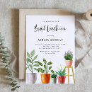 Search for boho bridal luncheon invitations Greenery