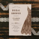 Search for vintage western bridal shower invitations Rustic country