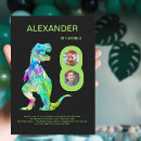 Search for dinosaurs invitations For kids