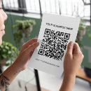 Search for promotional flyers Qr code