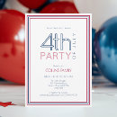 Search for fireworks birthday invitations Modern
