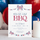 Search for memorial birthday invitations Stars and stripes