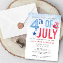 Search for budgetes seasonal invitations Red white and blue