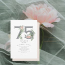 Search for elegant 75th birthday invitations Party