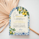 Search for lemon baby shower invitations Italian