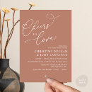 Search for cheers to love invitations Couples shower