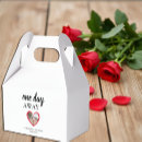 Search for red heart favour boxes Rustic