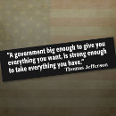 Search for big daddy bumper stickers Thomas jefferson quotes